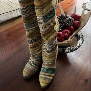 Beautiful unique tall boots